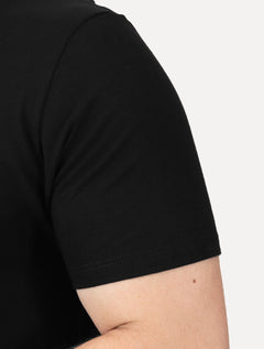 Camiseta Guess Masculina Los Angeles Embroidery Logo Preto