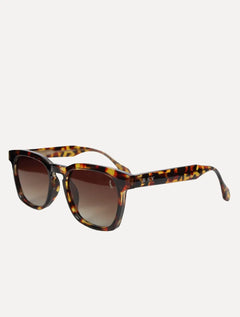 Óculos Reserva de Sol Masculino Pointed Plate Square Tortoise