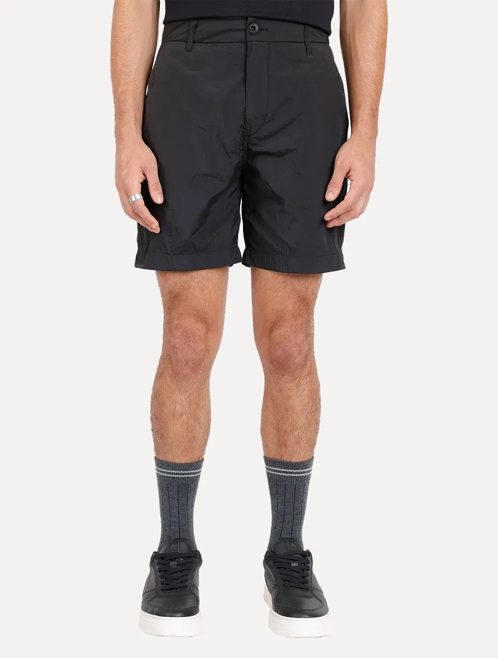 Bermuda Aramis Masculina Cargo Tec Black Preta
