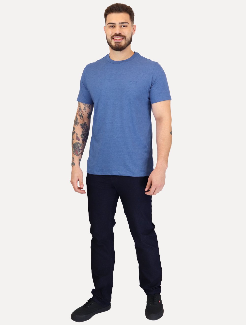 Camiseta Aramis Masculina Eco Lisa Azul Royal