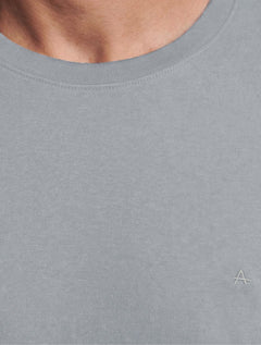 Camiseta Aramis Masculina Basic Lisa Mono Icon Chumbo
