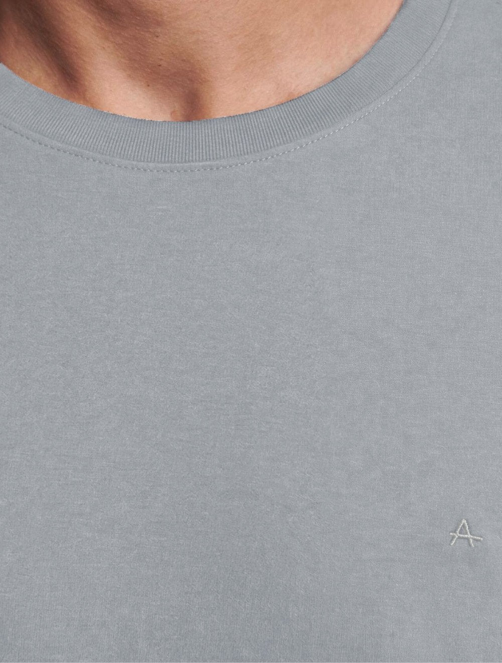 Camiseta Aramis Masculina Basic Lisa Mono Icon Chumbo