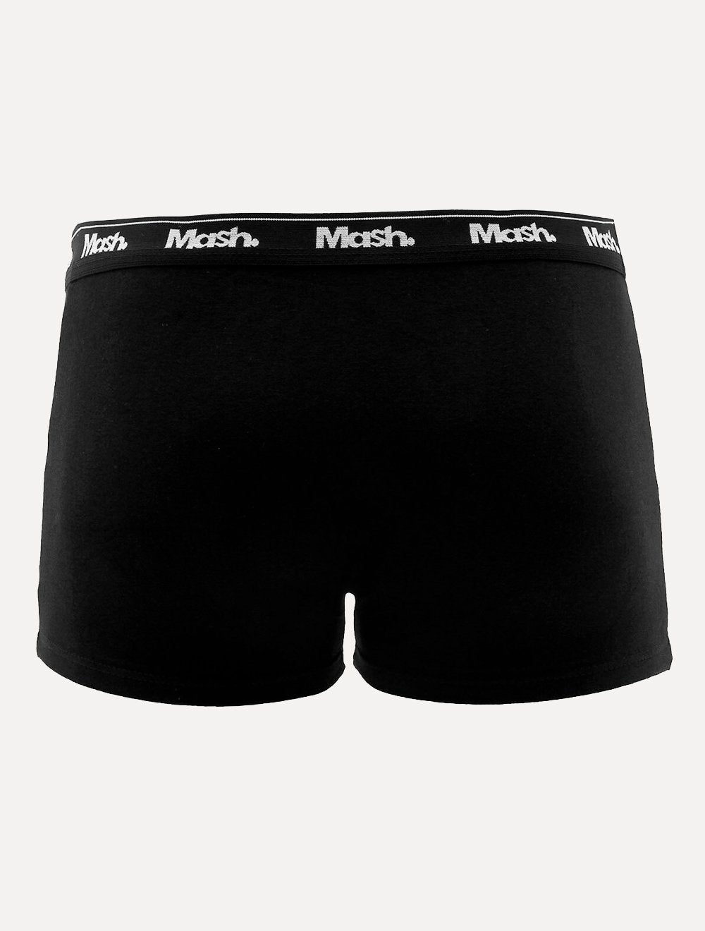 Cueca Mash Masculina Boxer Cotton Basic Preta