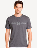 Camiseta John John Masculina Fit Basic Cinza Escuro