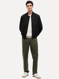 Jaqueta Tommy Hilfiger Regulat Ft Packable Bomber Preto