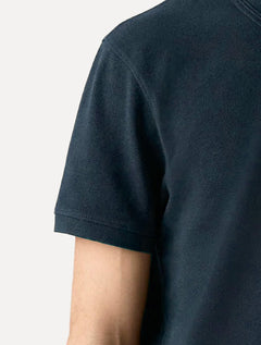 Polo Levis Housemark Standard Mono Logo Azul Marinho