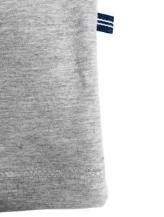 Camiseta Nautica Masculina Line Sketch Sailing Cinza Mescla