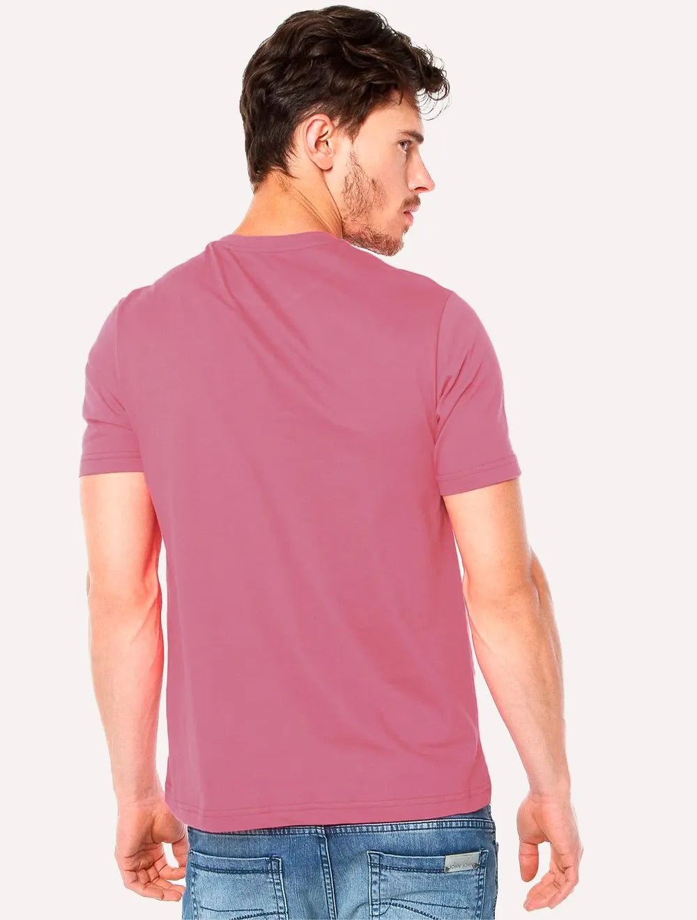 Camiseta Aleatory Masculina Navy Icon Grape Violeta