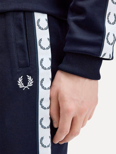 Calça Fred Perry Masculina Training Taped Track Azul Marinho