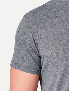 Camiseta Reserva Masculina Slim Malha Pêssego Marinho Mescla