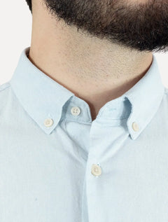 Camisa Reserva Masculina Oxford Sport Color Azul Claro