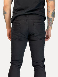 Calça Dixen Masculina Sarja Slim Tbt Preta