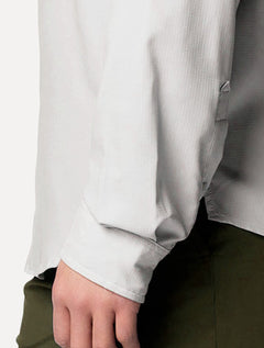 Camisa Columbia Masculina Tamiami II Cool Grey Cinza Claro