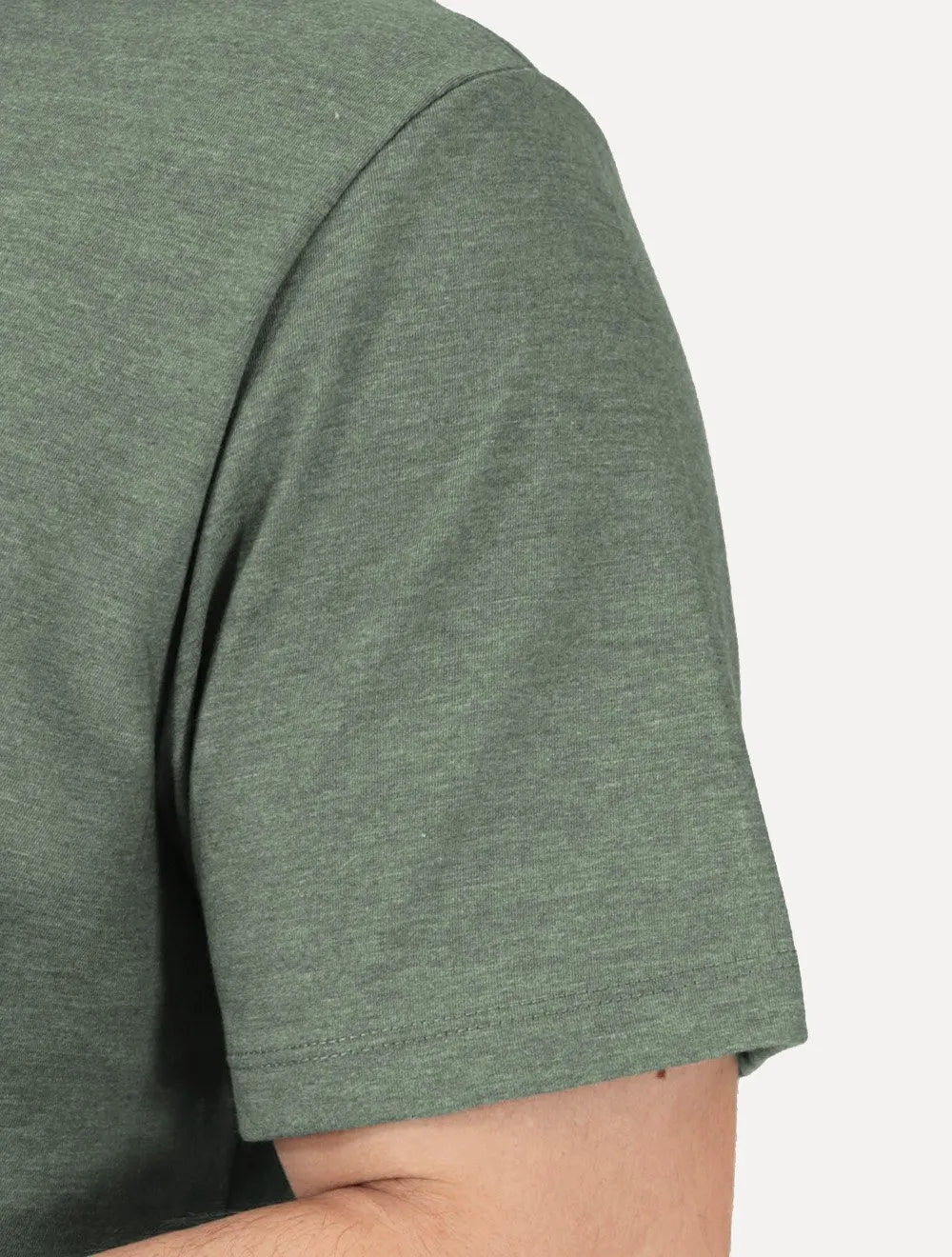 Camiseta Dudalina Masculina Regular Mono Icon Verde Médio