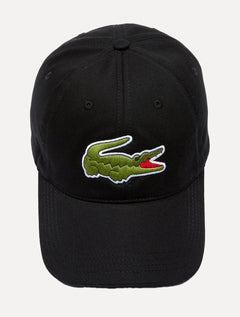 Boné Lacoste | Big Croco Preto