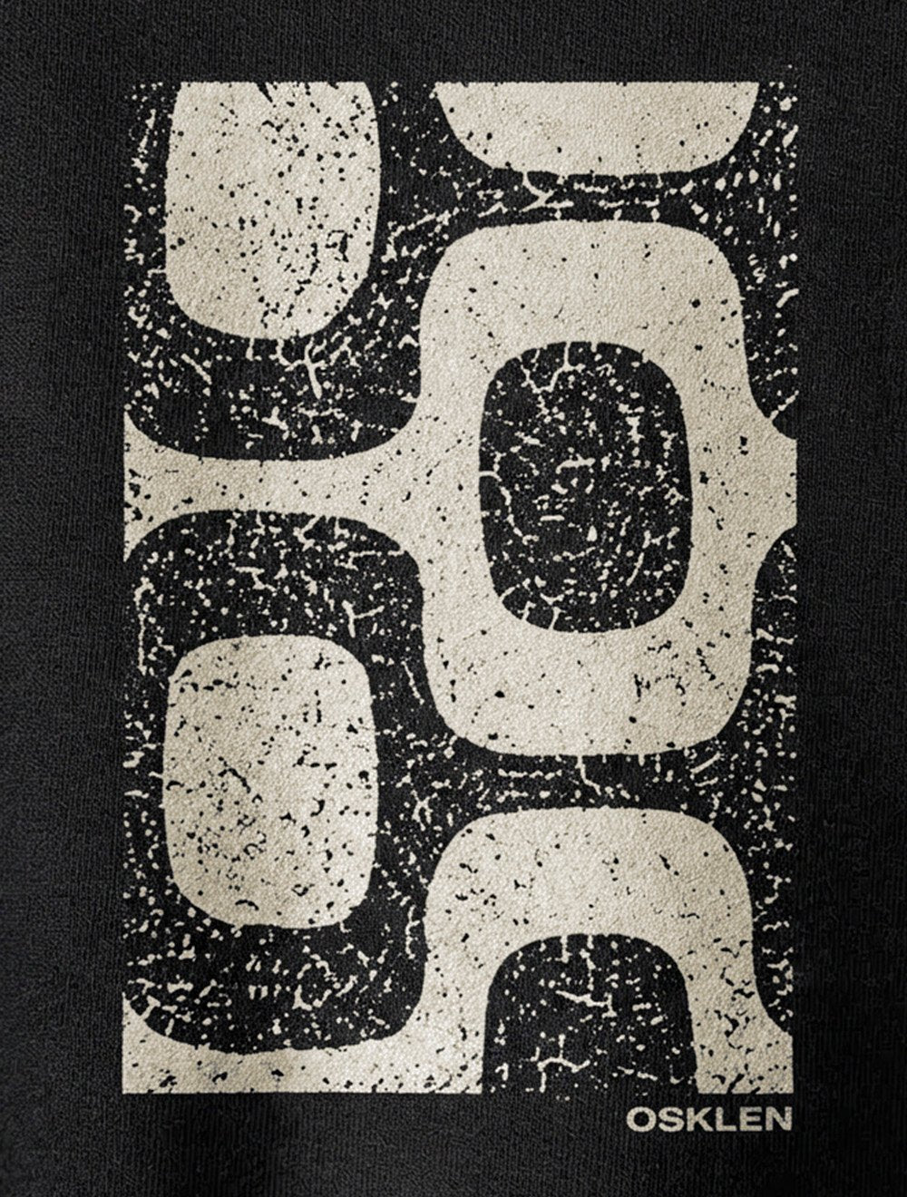 Camiseta Osklen Masculina Regular Vintage Calçadão Preta