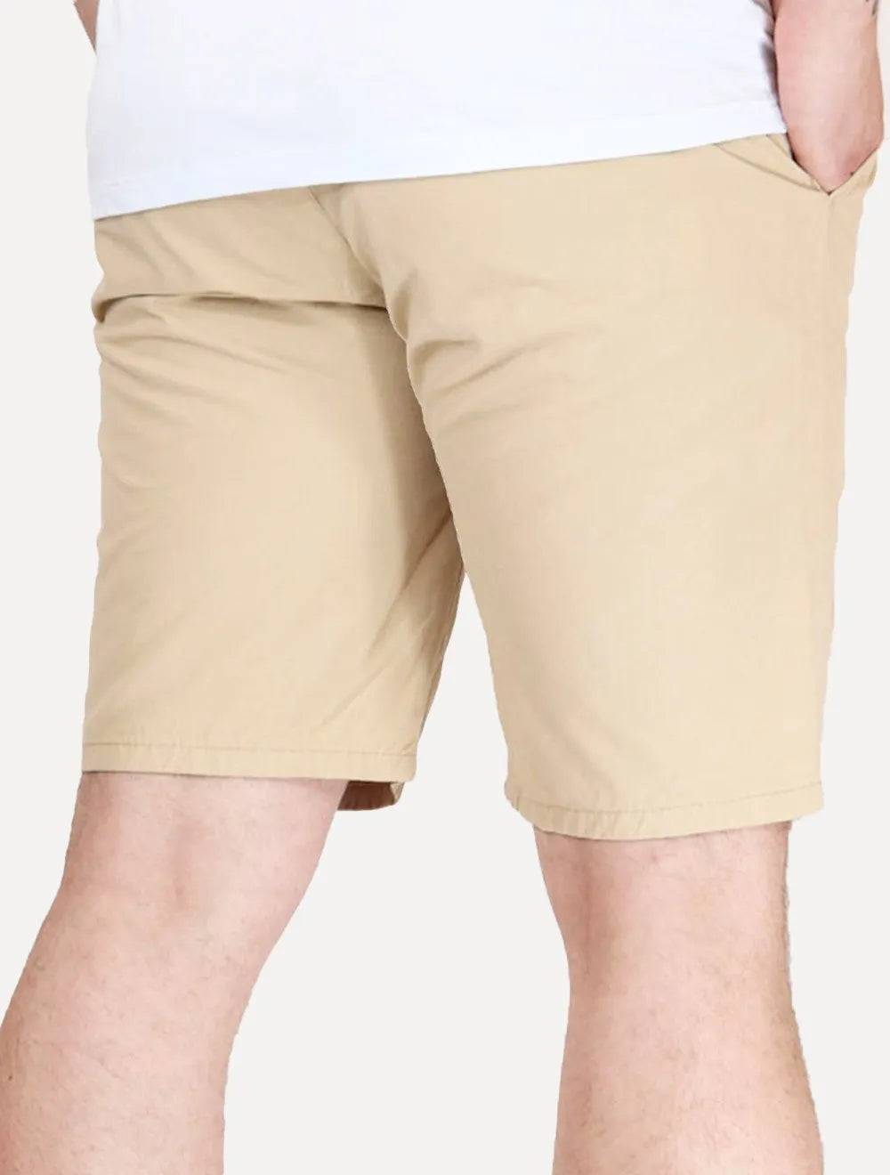 Bermuda Levis Masculina Sarja Chino Straight Cáqui Claro