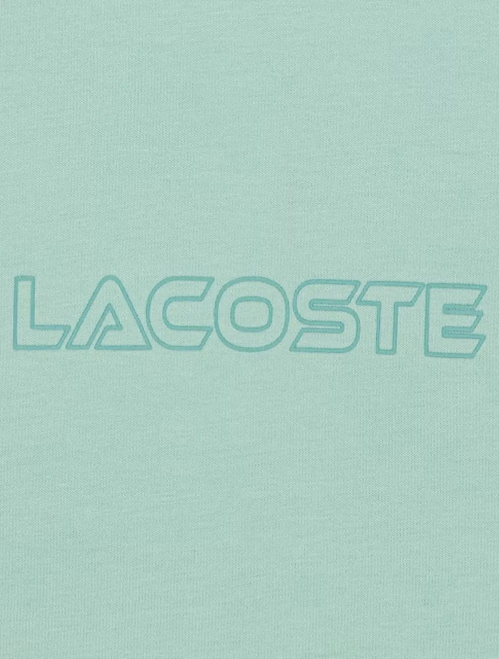 Camiseta Lacoste Masculina Loose Fit Summer Collection Verde Claro