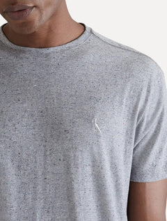 Camiseta Reserva Masculina Upcycling Cinza Mescla