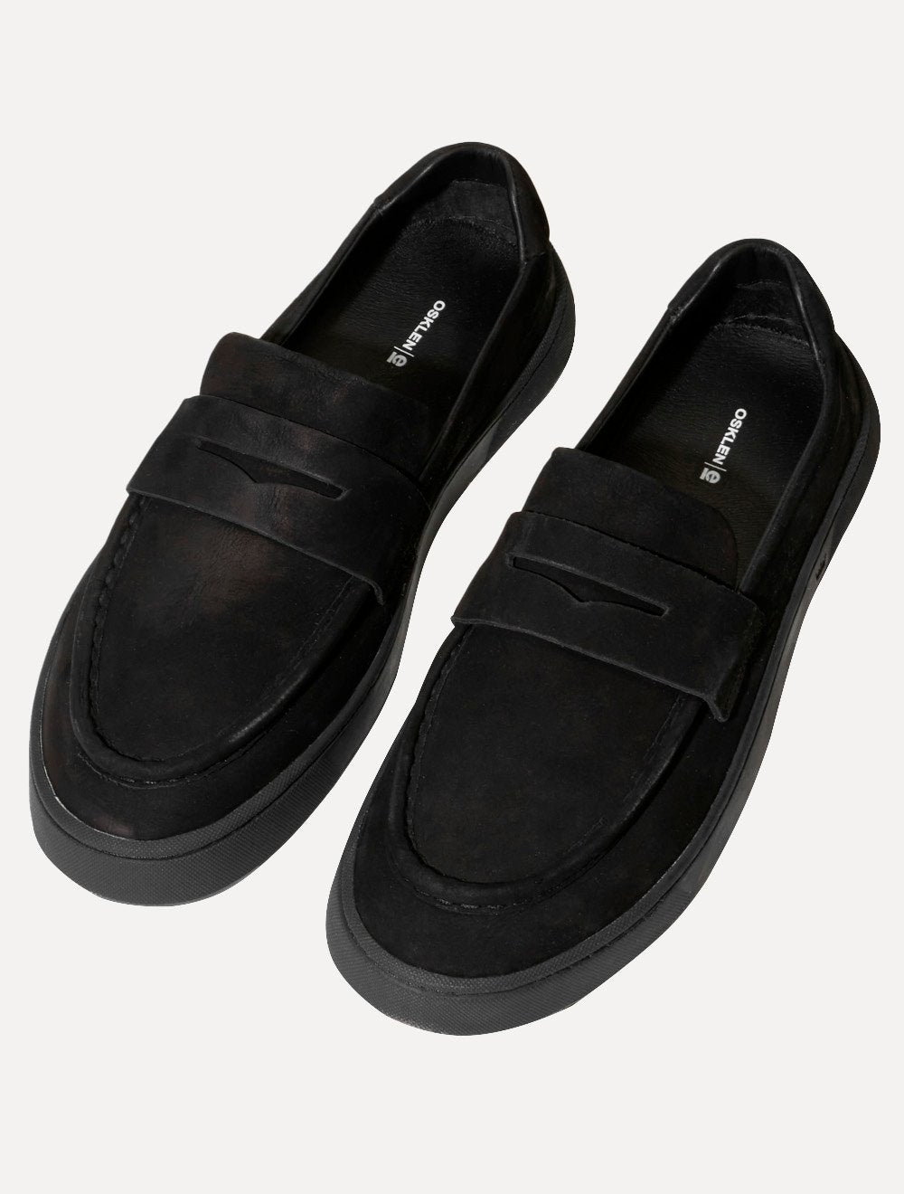 Tênis Osklen Masculino Slip On Soho Black Sole Preto