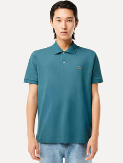 Polo Lacoste Masculina L.12.12 Azul Turquesa