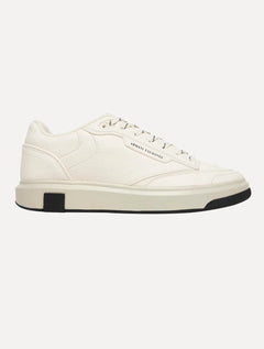 Tênis Armani Exchange Masculino Sneaker Casual Texturizado Branco