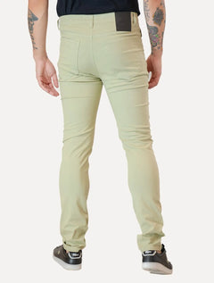 Calça Ellus Sarja Color Twill Slim Verde Pistache