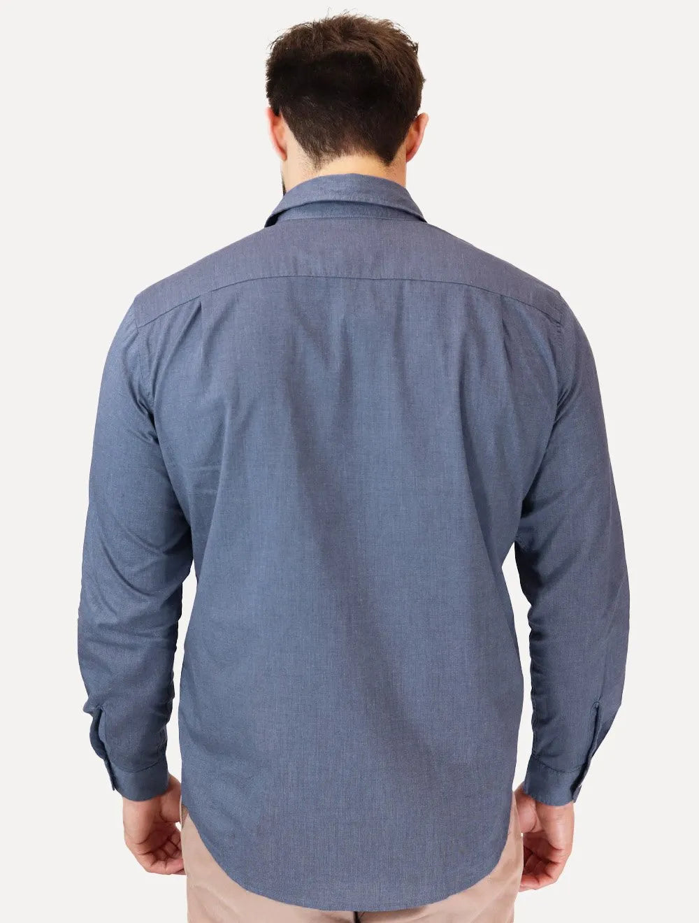 Camisa Levis Masculina Standard One Pocket Azul Marinho Mescla