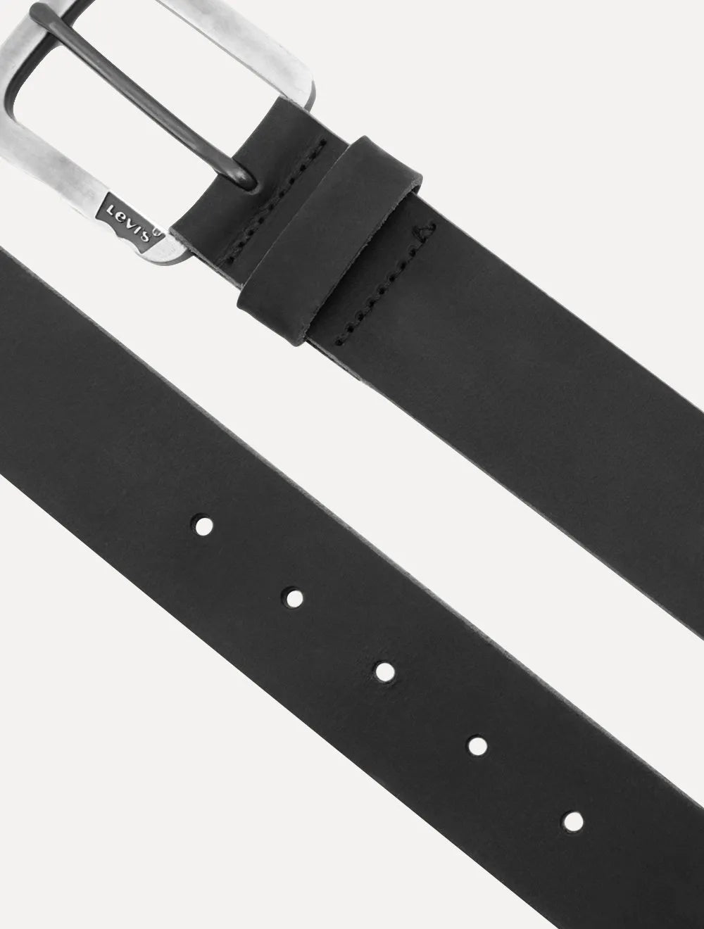 Cinto Levis Masculino Couro Horizontal Batwing Preto