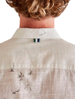 Camisa Reserva Masculina Voo Print Icon Off-White