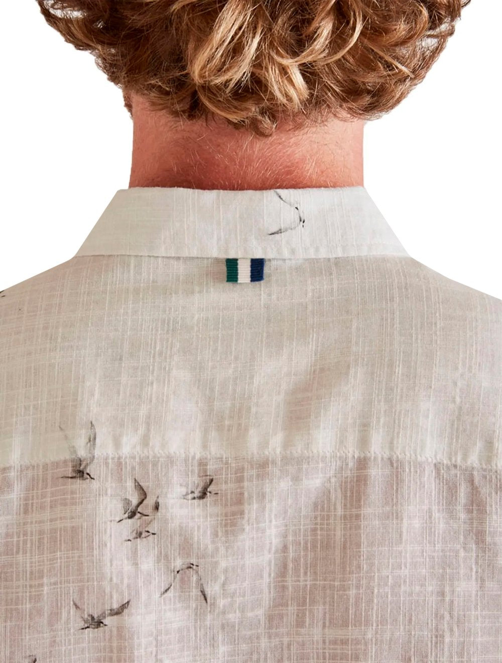 Camisa Reserva Masculina Voo Print Icon Off-White