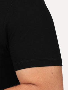 Camiseta Ellus Masculina Viscose Classic Signature Preta