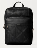 Mochila Calvin Klein Redonda Aop Emboss Preta