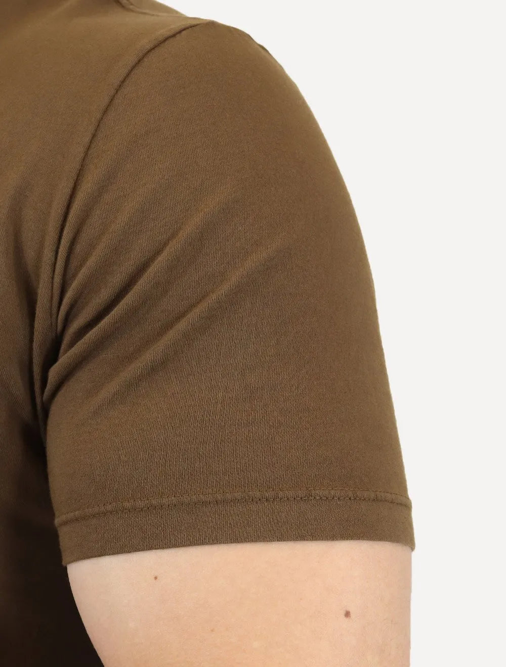 Camiseta Calvin Klein Jeans Masculina Light New Logo Marrom