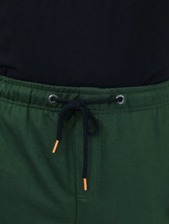 Bermuda King & Joe Masculina Moletom Comfort Logo Verde Militar