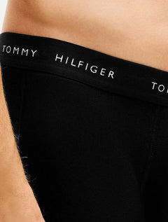 Cueca Tommy Hilfiger Cotton Boxer Trunk Preta Pack 5UN