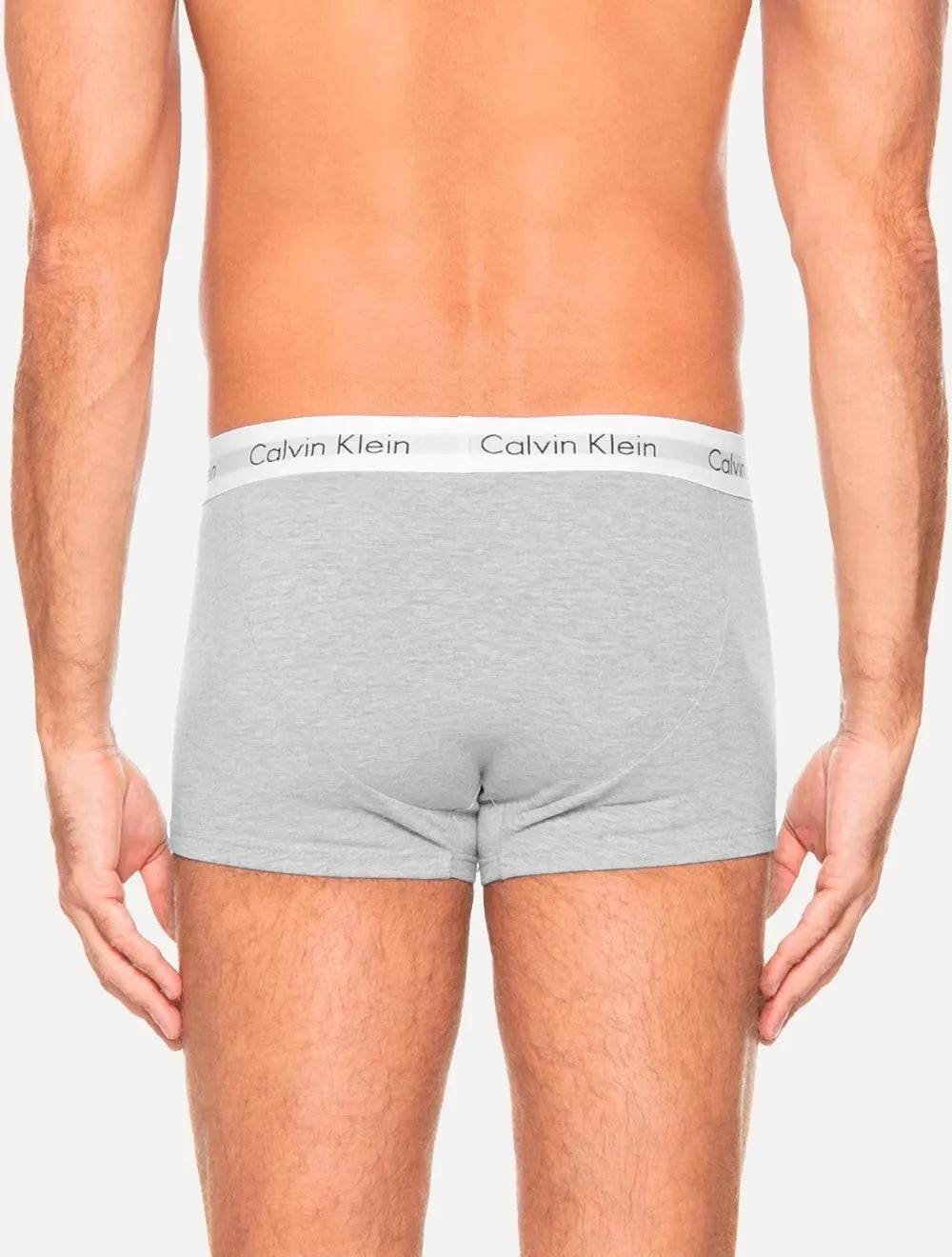 Cuecas Calvin Klein Low Rise Trunk Mescla Preta Branca Pack 4UN