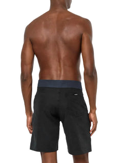 Bermuda Calvin Klein Swimwear D'Água Cupro Tag Chumbo