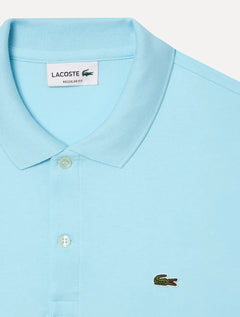 Polo Lacoste Masculina L.12.12 Azul Celeste Claro