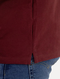 Polo Dudalina Masculina Essentials Basica Vinho