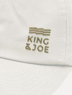 Boné King & Joe Masculino Básico Relevo com Metal Off White