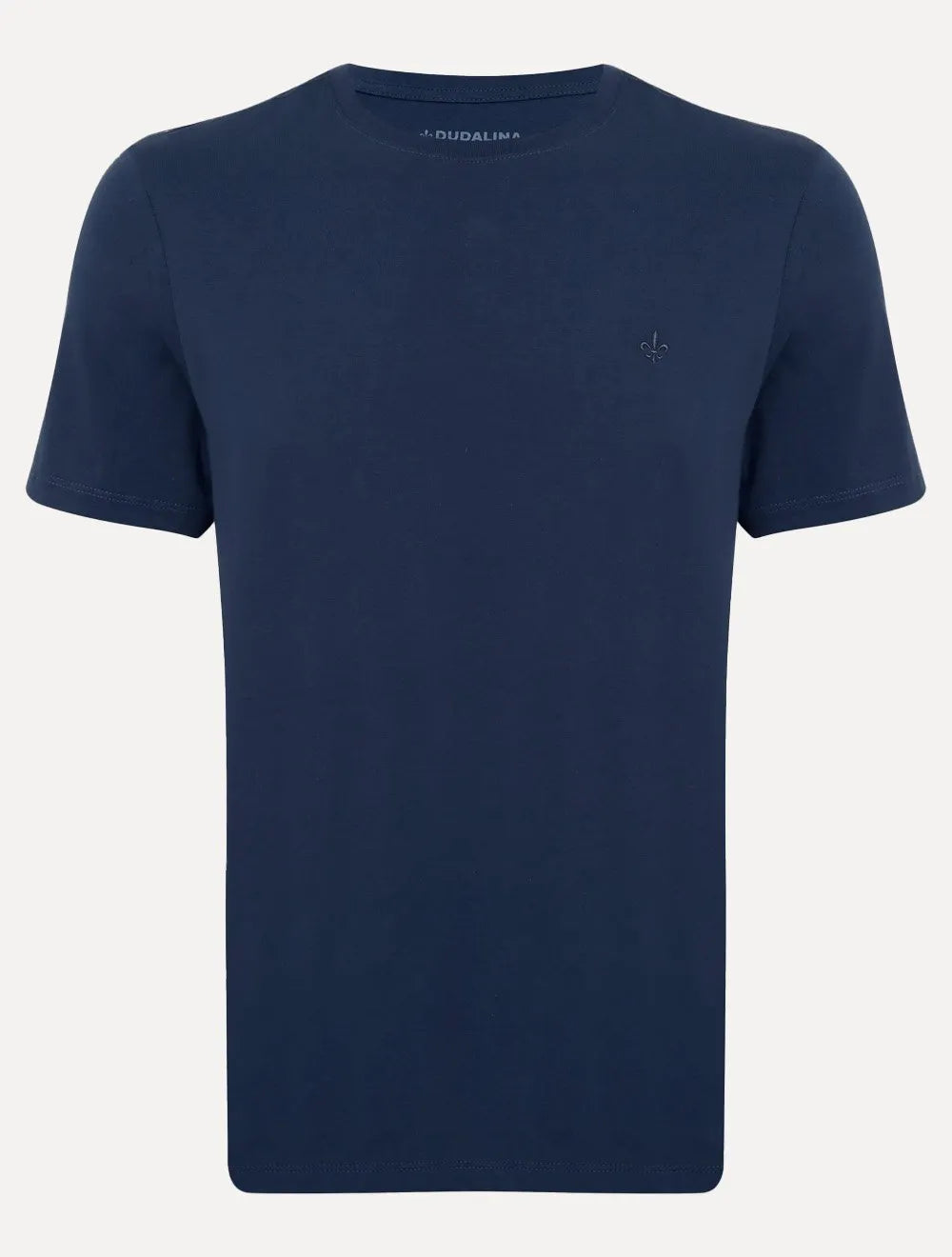 Camiseta Dudalina Masculina Basic Essential Mono Icon Azul Marinho 