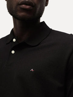 Polo Aramis Masculina Piquet Lisa Light Icon Preta
