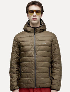 Jaqueta Osklen Masculina Super Light Hood Double Cáqui