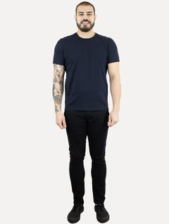 Camiseta Aramis Masculina New Essencial Lisa Azul Marinho