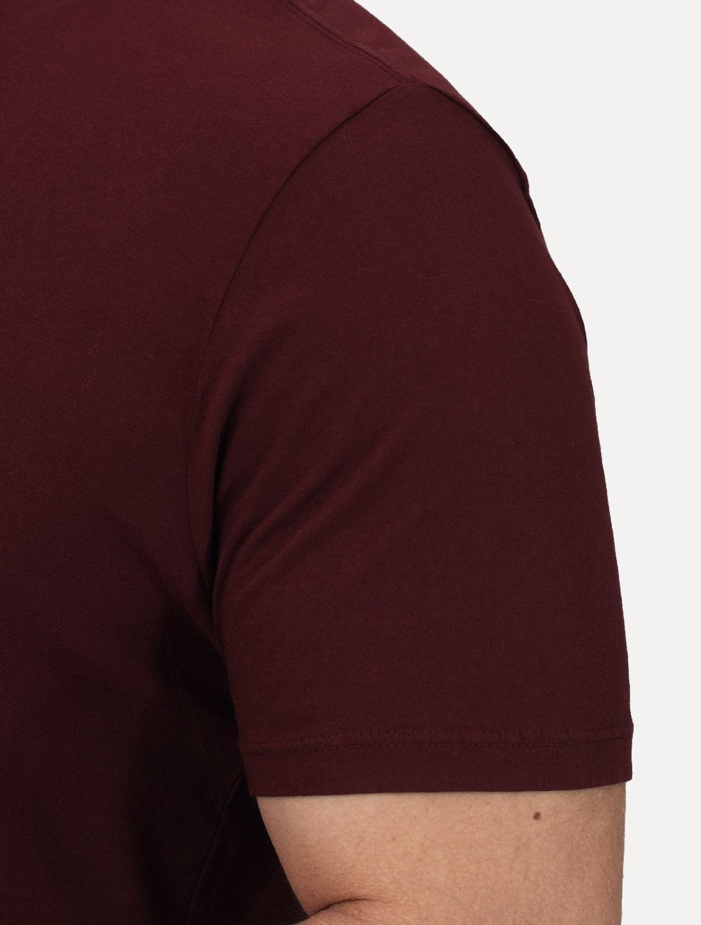Camiseta Calvin Klein Jeans Masculina Light New Logo Bordô