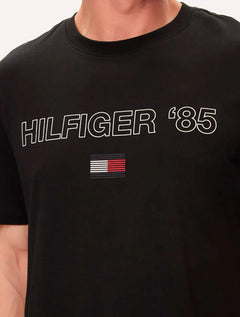 Camiseta Tommy Hilfiger Masculina Essential '85 Preta