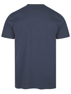 Camiseta New Era Masculina Essentials Box Logo Azul Marinho