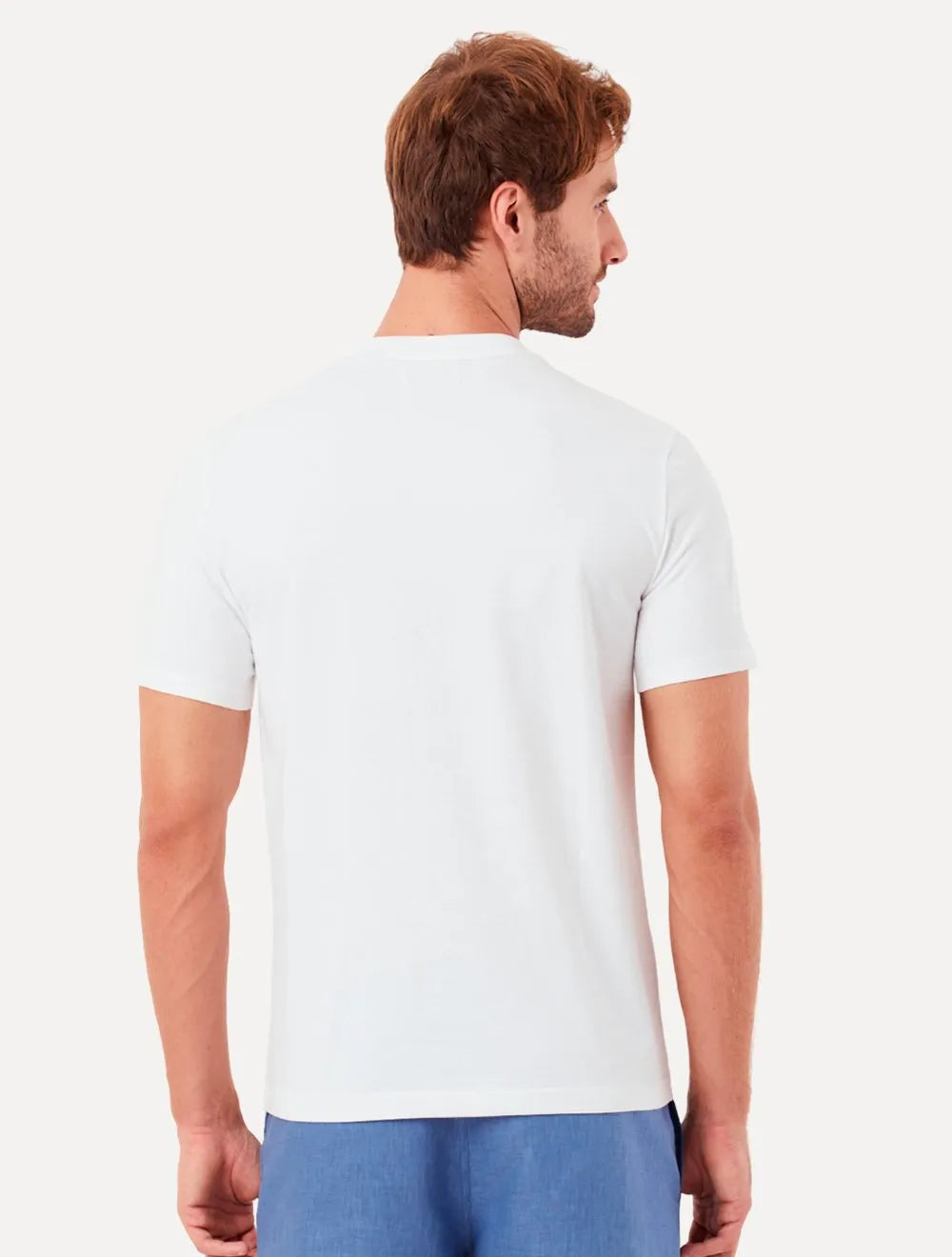 Camiseta Original Penguin Masculina Regular Lisa Color Branca