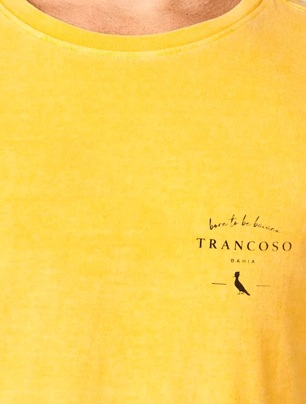 Camiseta Reserva Masculina Born To Be Baiano Amarelo